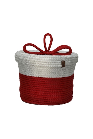 E38 El İşçiliği Jüt Sepet 24 18 Cm - 6169 Karışık