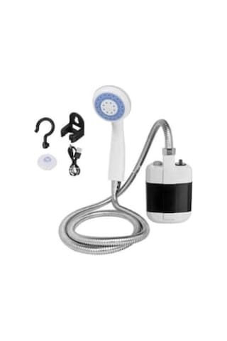 Banyo Keyfi İçin Taşınır Pompalı Şarjlı Duş Seti Diğer
