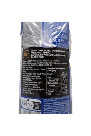 Scotti Venere Pirinç 500 G