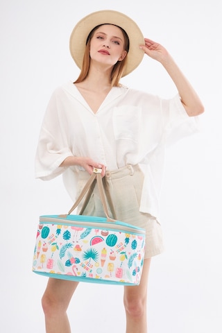 Superbag 22 Litre Piknik Çantası Kamp Çantası Sıcak Ve Soğuk Tutan Çanta Mavi Mavi