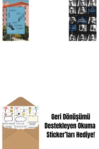 Yaşam Kullanma Kılavuzu Ciltli + Mekân Feşmekân + Okuma Sticker'ları
