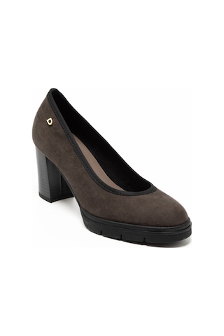 Topuklu/ Stiletto Kadın 483700ds Donna Serena 3700ds Camoscio Taupe Camoscio Taupe
