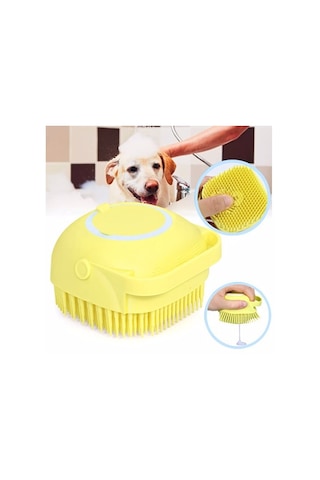 Şampuan Hazneli Kedi Köpek Yıkama Kesesi