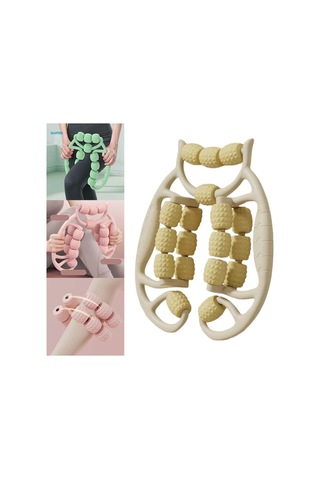 Masaj Silindiri Bacak Masaj Silindiri Kelepçesi Bacak Silindiri Kol Baldır 4741 Açık Mavi