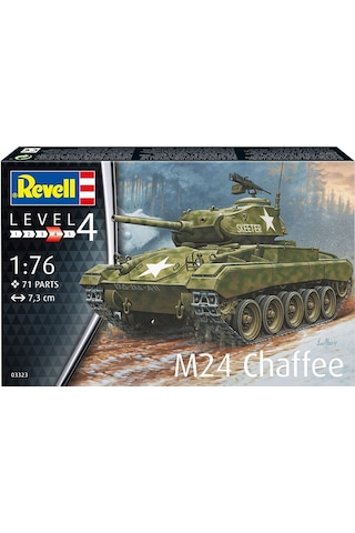 Revell Maket Model Kit M24 Chaffee 03323