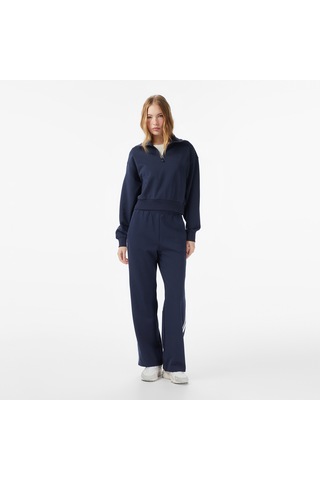 Anta Iconic Kadın Lacivert Yarım Fermuarlı Sweatshirt 862538711 Mavi