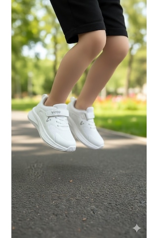 Vicco Karon Little Çocuk Spor Ayakkabı Beyaz Beyaz