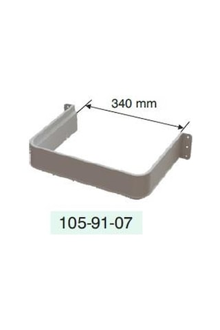 Mesan Yeni Nesil Gider Kapama Plastik  Gri 34cm