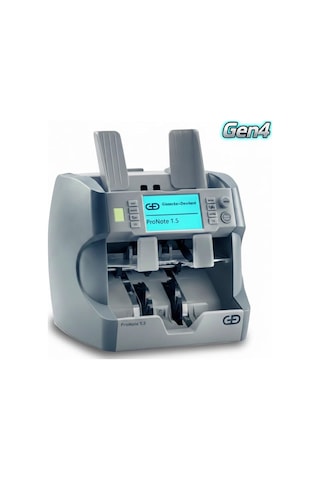 Giesecke+devrient Pronote 1.5 Gen4 Banknot Sayma Makinesi, 25 Ülke Para Birimi Sayar