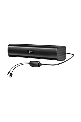 Lecoo Ds107 Stereo Usb Aux Siyah 6w Rms Soundbar Speaker