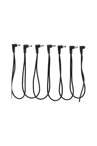 Xindoker Gitar Efekt Pedalı İçin 1 Giriş 8 Çıkışlı Topoloji Besleme Kablosu, 0-18v Çalışma Voltajı, Dayanıklı Pvc Malzeme, 5.5-2.1mm Dc Bağlantı