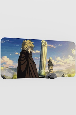 Vinland Saga Anime V1 - 90x40 Xxl Gaming Kauçuk Kaymaz Taban Mouse Pad Fare Altlığı