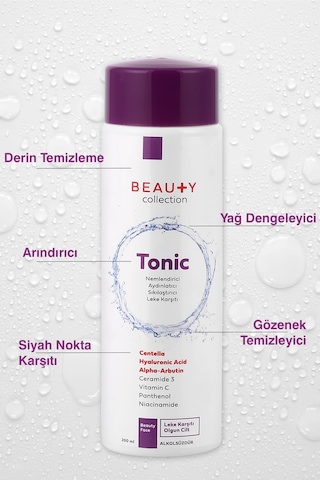 Beauty Collection Leke Karşıtı Temizleyici Tonik 200 ML