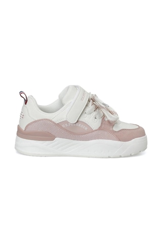U.S. Polo Assn. U.s. Polo Assn. Geoky Jr Skız Çocuk Sneaker Bej