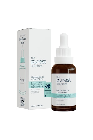 Gözenek Ve Siyah Nokta Karşıtı, Sivilce Önleyici Niacinamide Cilt Bakım Serumu 30 Ml Niacinamide 5% & Zinc Pca 1%