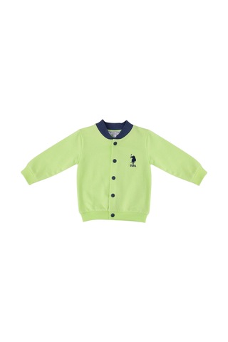 U.S. Polo Assn. Magnificent Bebek Hırka Limon