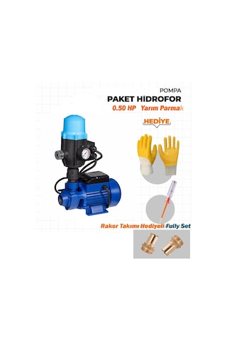 Paket Hidrofor Otomatik Sistem Su Pompası 2 Kat 2 Daire + Rakor