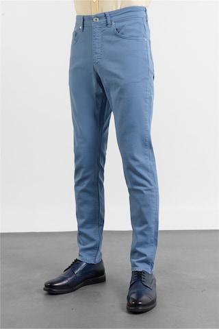 İmza A.turkuaz 5 Cep Düz Paça Gabardin Slim Fit Pamuklu Pantolon 1003260318