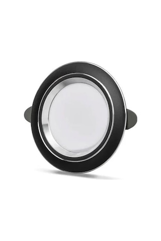 Cata Ct-5258 6w Siyah-krom Zebra Led Spot Lamba 5258