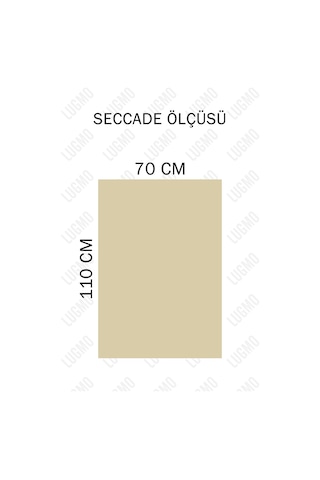 10 Adet Kadife Seccade Karışık Renkli 70cmx110cm 400gr Hac Ve Umre Çok Renkli