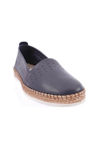 Dgn P25-22y P25-1512-R1078 Soft Anatomic Footwear Deri Kadın Ayakkabı Lacivert