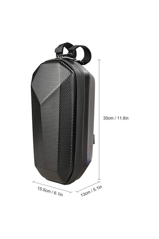 Better Life Katlanır Bisiklet Elektrikli Scooter Için Scooter Gidon Çantası Su Geçirmez Sert Kabuk Eva Saklama Çantası