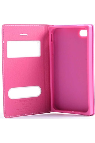 Apple Uyumlu iPhone 5 Kılıf Zore Dolce Kapaklı Kılıf 001