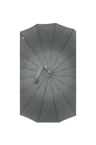 Erkek Protokol Baston Şemsiye 110 CM Çap Boy 90 CM Siyah