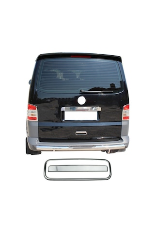 Vw Volkswagen Transporter T5 Uyumlu Bagaj Açma 2 Parça 2010-2014 Paslanmaz Krom