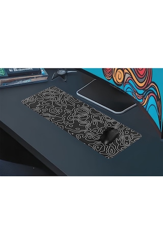 Gaming Oyuncu Xl Mouse Pad Kaydırmaz Dikişli 80 30 Cm Mousepad 59