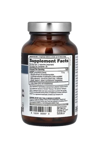 Qualıty Of Lıfe Kinoko Platinum Ahcc, 60 Vegi Capsul.abd Men...