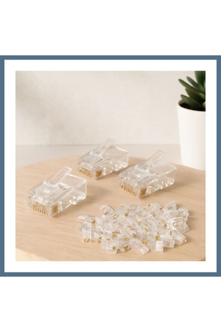 Buradabulabilirsin Rj45 Ethernet Jak 100 Adet Bbz