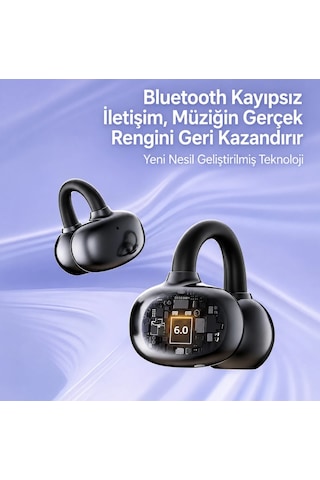 Katjmer Aeroclip Pro Küpe Bluetooth 6.0 Kulaklık