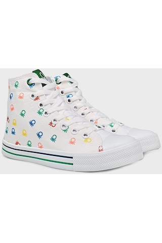 United Colors Of Benetton United Colors Of Ben Bayan Ayakkabı Bn30185 Beyaz