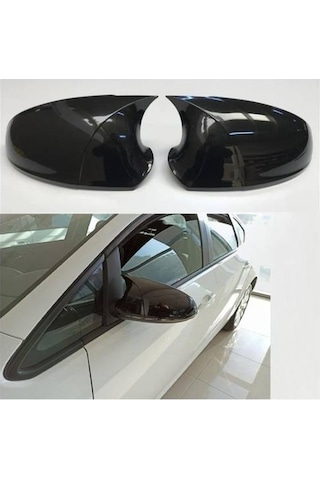 Astra J Piano Black Yarasa Ayna Kapağı