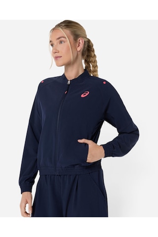 Asics Match Jacket Kadın Lacivert Ceket 2042a421-400