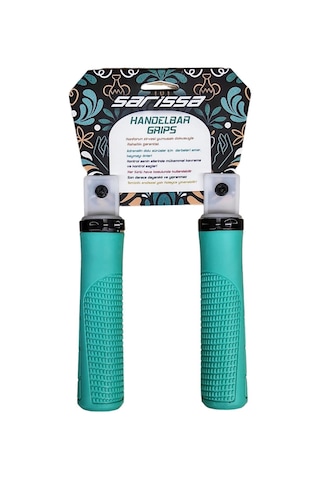 Sarissa Pvc Elcik Ergonomik Destekli Yapı Kolay Kavrama Kaymaz Bisiklet Elciği Turkuaz