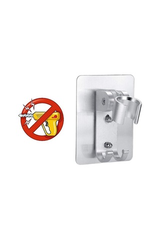 Ayarlanabilir Duş Çubuğuna Sahip 2 Parçalı Güçlü Yapışkanlı Duş Başlığı Montajı Diğer