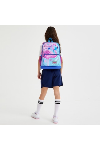 Coral High Kids Lavanta Pembe Flamingo Desenli 2'li Okul Çanta Seti Set0223705