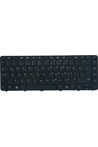 Hp Uyumlu Probook 430 G4 Y8b23ea , 430 G4 Y8b28ea , 430 G4 Y8b34ea Işıklı Klavye Siyah Tr