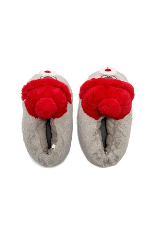 Twigy Ee0534 Tw Griso Kadın Hayvanlı Panduf Gri 36-41 Gri
