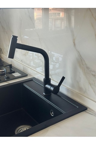 Spiralli 2 Fonksiyonlu Siyah Eviye Bataryası Siyah