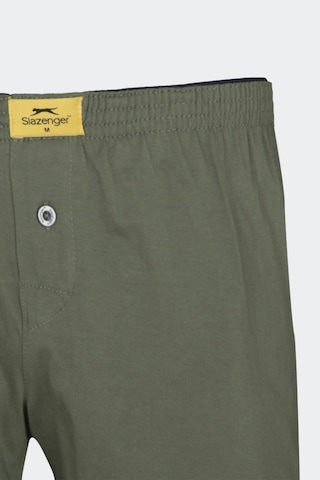 Slazenger He 3 Lü Set Erkek Haki Boxer Haki