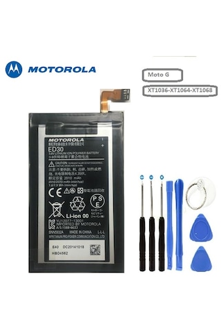 Motorola Moto G Ed30 G2 Xt1036-xt1064-xt1068 Batarya Pil Ve Tamir Seti