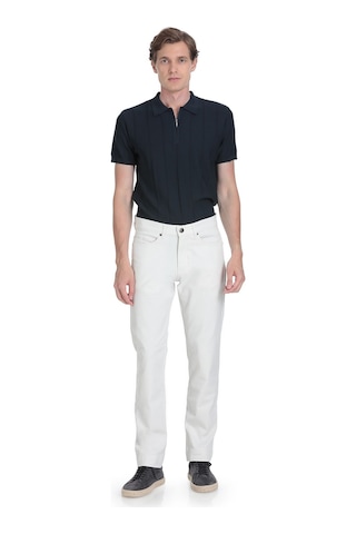 Hatemoğlu Taş Regular Fit Pamuklu 5 Cep Kanvas Pantolon 35337 Taş