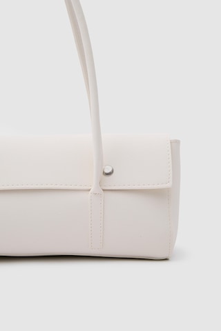 Shule Bags Mari Vintage Baget Çanta Krem