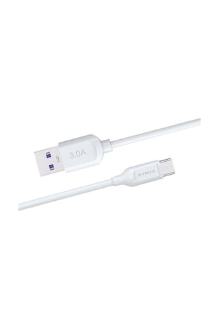 Syrox C108 Micro Usb Hızlı Şarj Ve Data Kablosu 1Mt 3.0A 18W Beya (538254109)