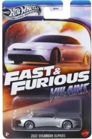 Hot Wheels Fast Furious Villains 2022 Delorean Alphas Hnr88 Jby38