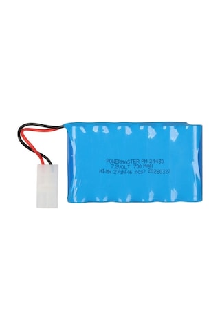 Pm-24430 7.2volt 700mah Ni-mh 2 Pin Soketli 6 Lı Oyuncak Araba Pili 202105