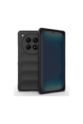 İnfinix Zero 40 5g Kılıf Esnek Tpu Oyuklu Arka Yüzey Tasarımlı Zore Etnik Silikon Kapak Siyah
